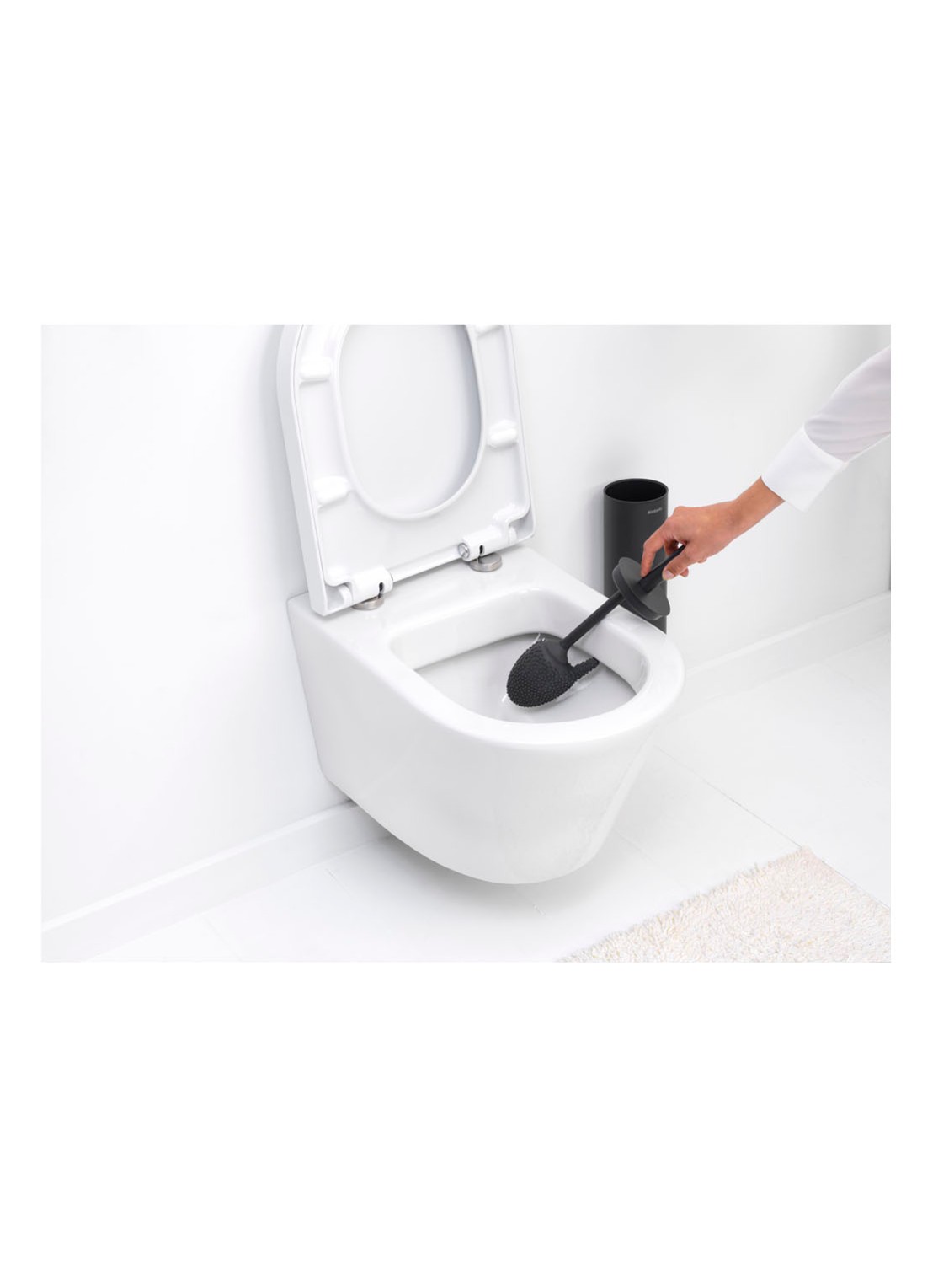 Brabantia MindSet toiletborstel met houder 40,6 cm - detail 7 antraciet