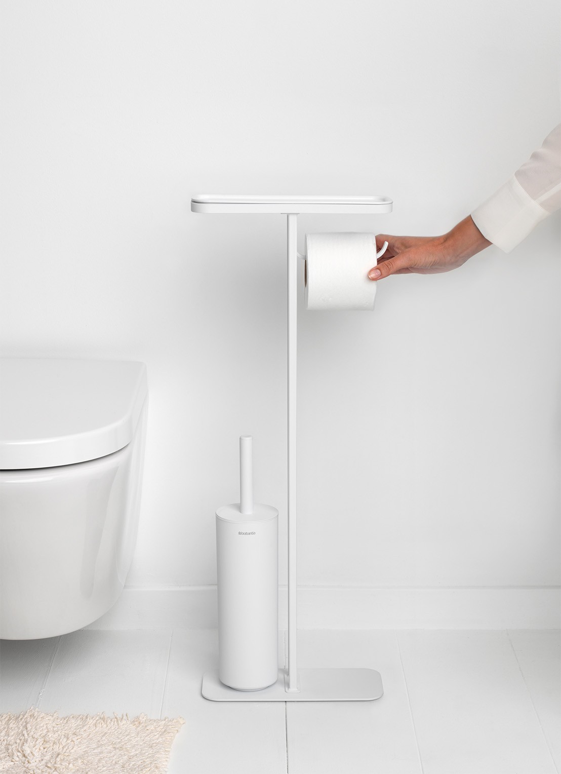 Brabantia MindSet toiletbutler - detail 3 wit