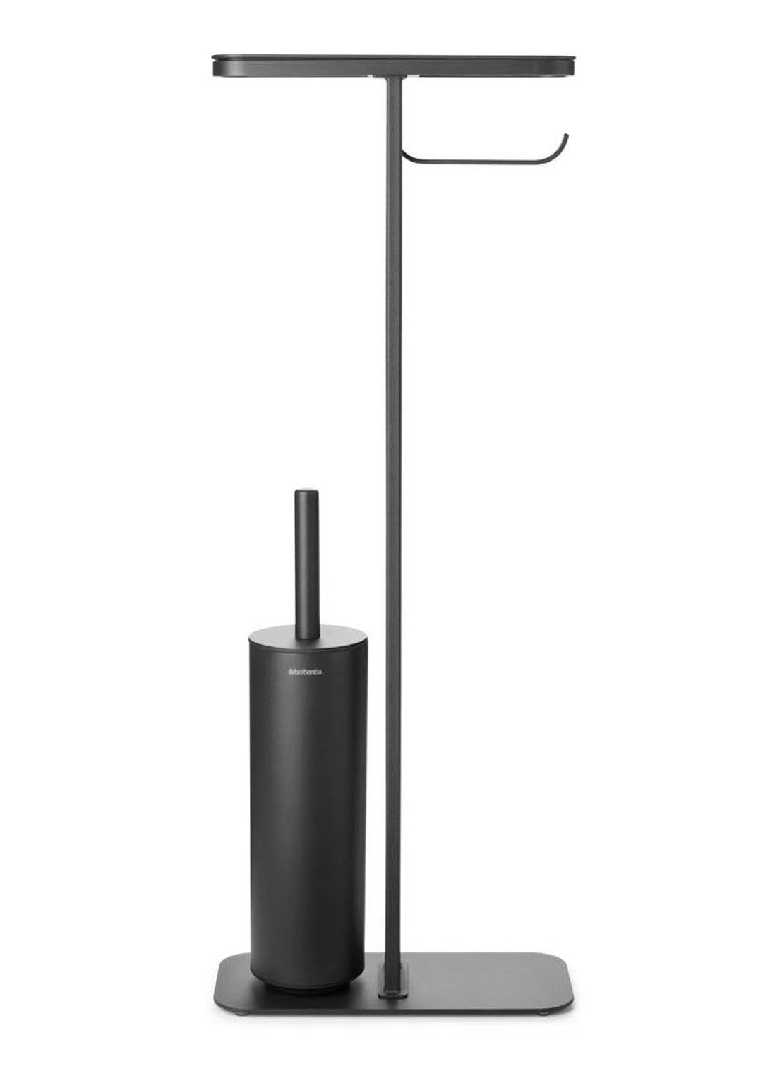 Brabantia MindSet toiletbutler - voorkant antraciet
