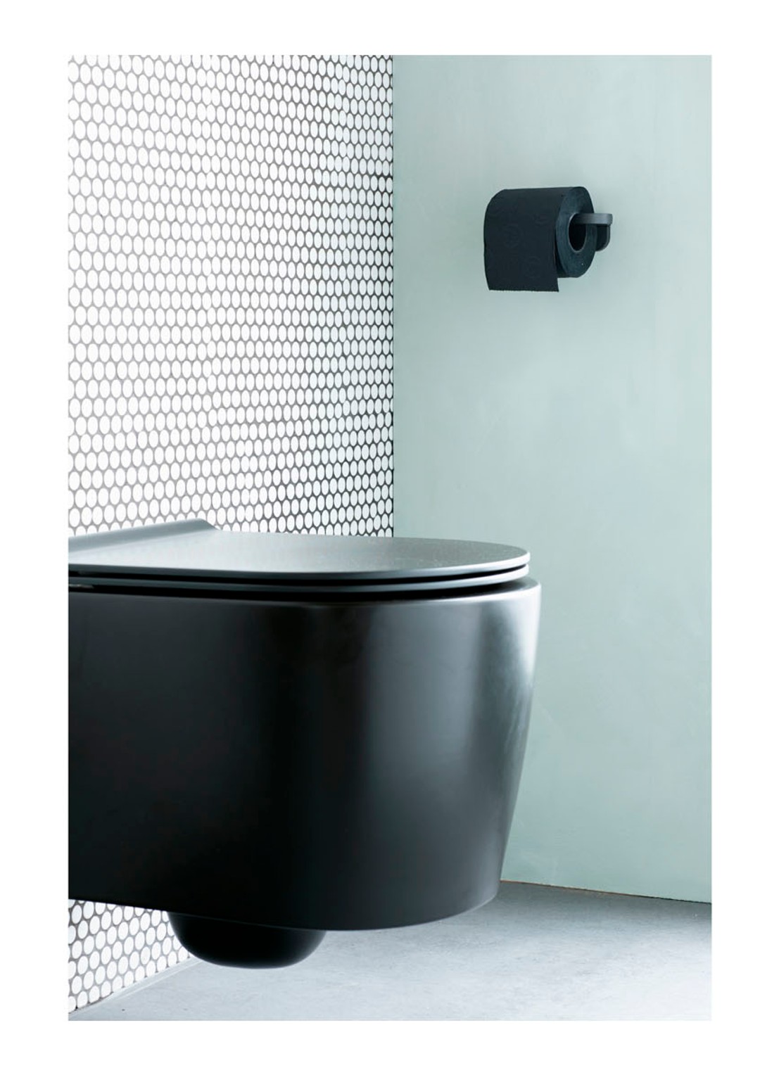 Brabantia MindSet toiletrolhouder - voorkant 7 antraciet