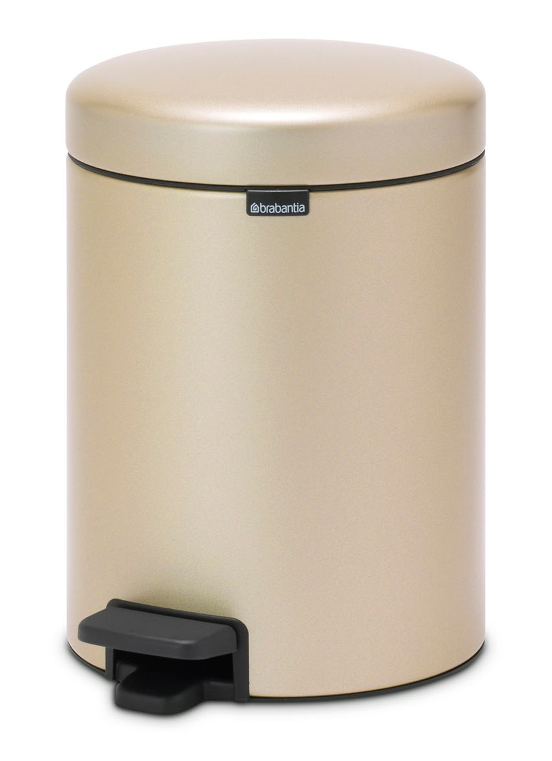 Brabantia Newlcon pedaalemmer 5 liter - detail 5 beige