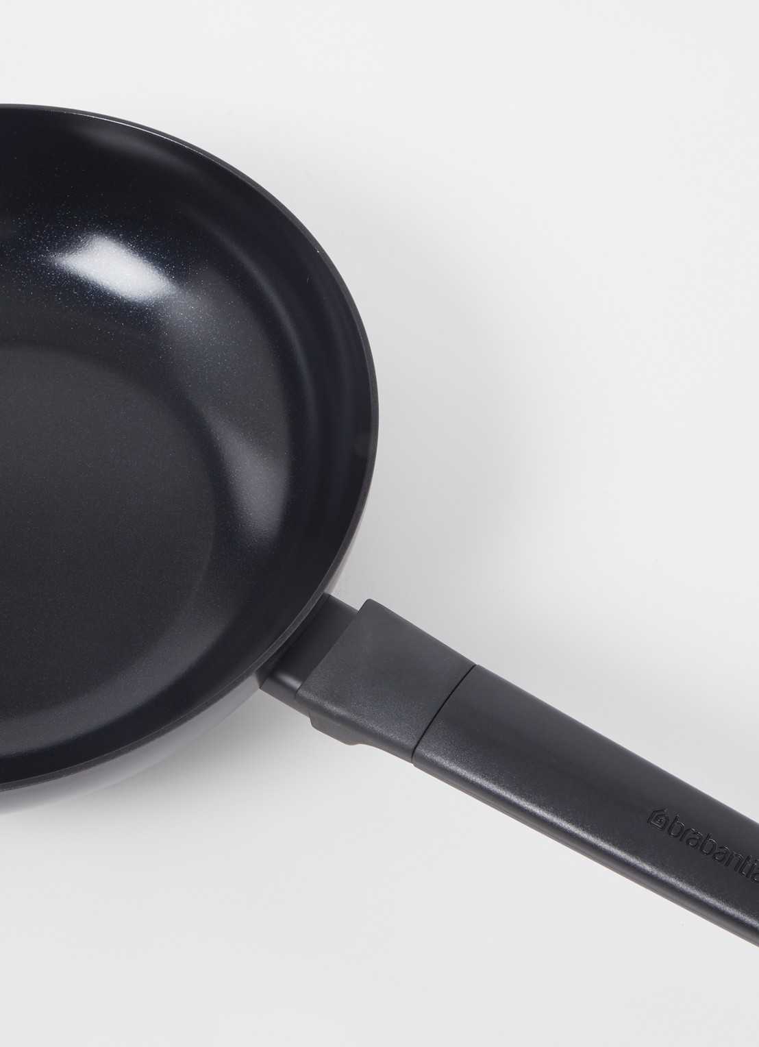 Brabantia Nocta wokpan Ø28 cm - voorkant 2 zwart