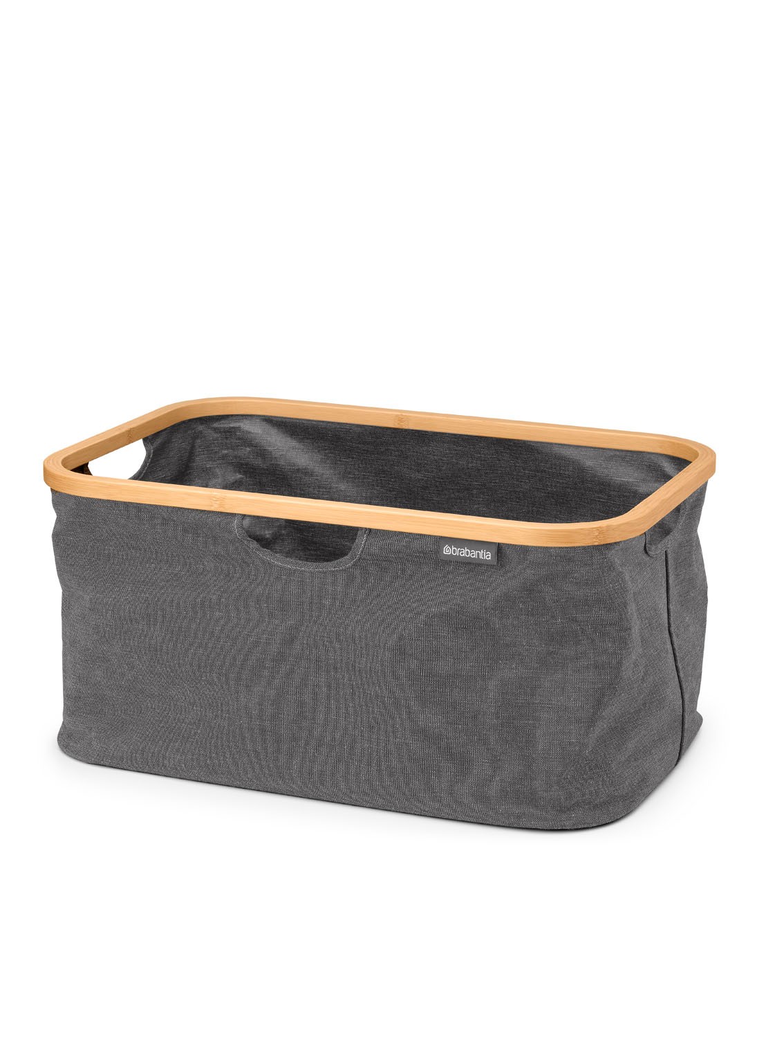 Brabantia Opvouwbare wasmand 26,5 cm - voorkant 6 zwart