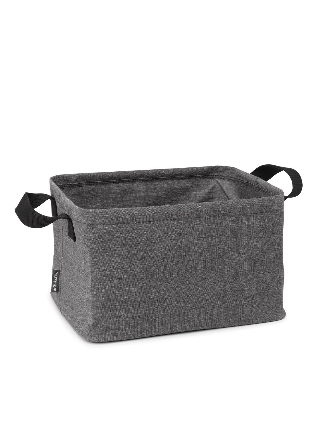 Brabantia Opvouwbare wasmand 26 cm - voorkant 6 grijsmele
