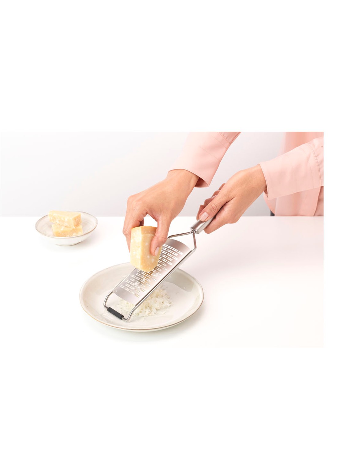 Brabantia Profile grove rasp 30 cm  - voorkant 3 zilver