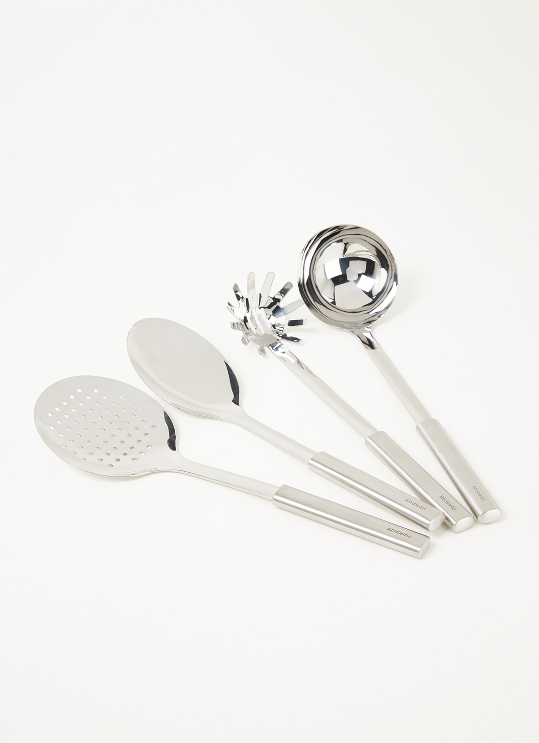 Brabantia Profile keukengereiset 4-delig - voorkant 3 zilver