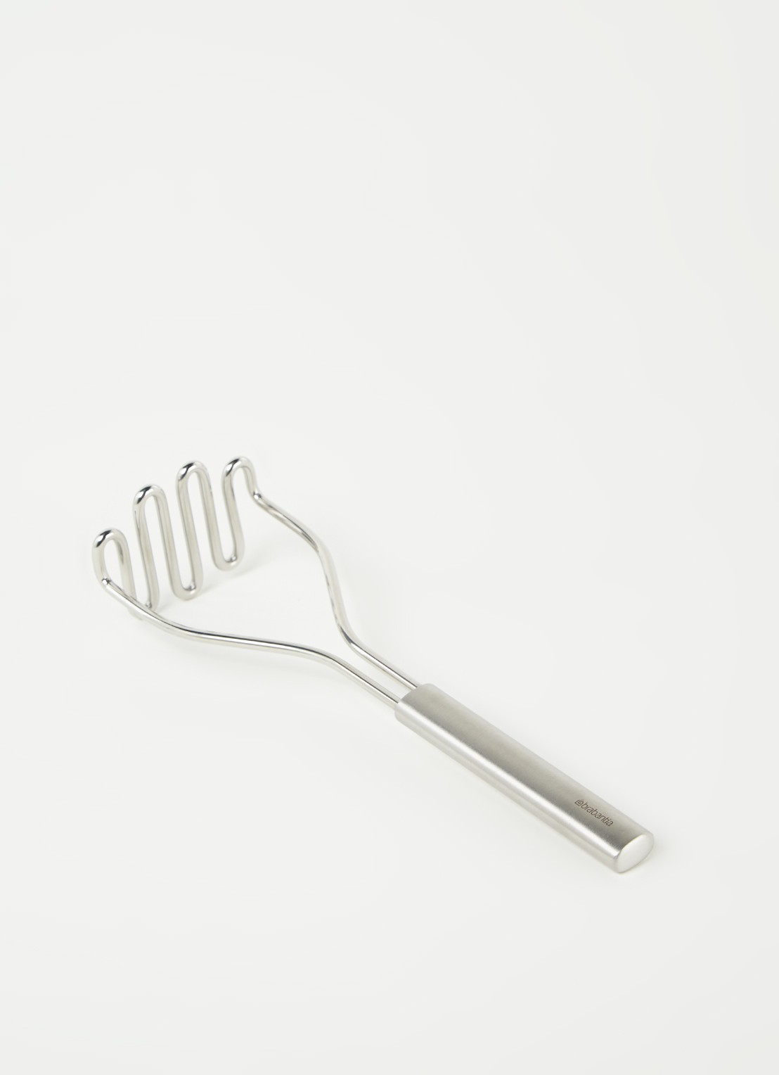 Brabantia Profile pureestamper 30,5 cm  - voorkant 2 zilver