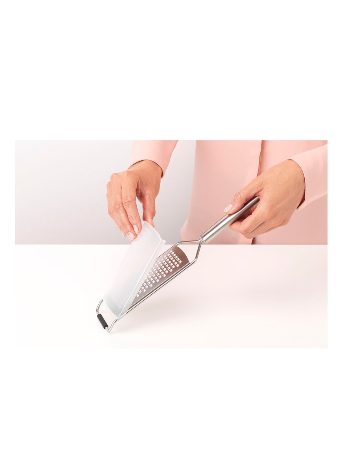 Brabantia Profile rasp grof 30,5 cm  - detail 4 zilver