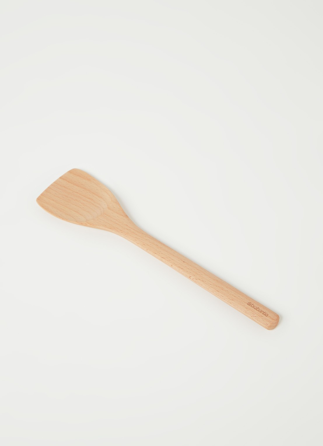 Brabantia Profile spatel van beukenhout 32,2 cm  - voorkant 2 creme