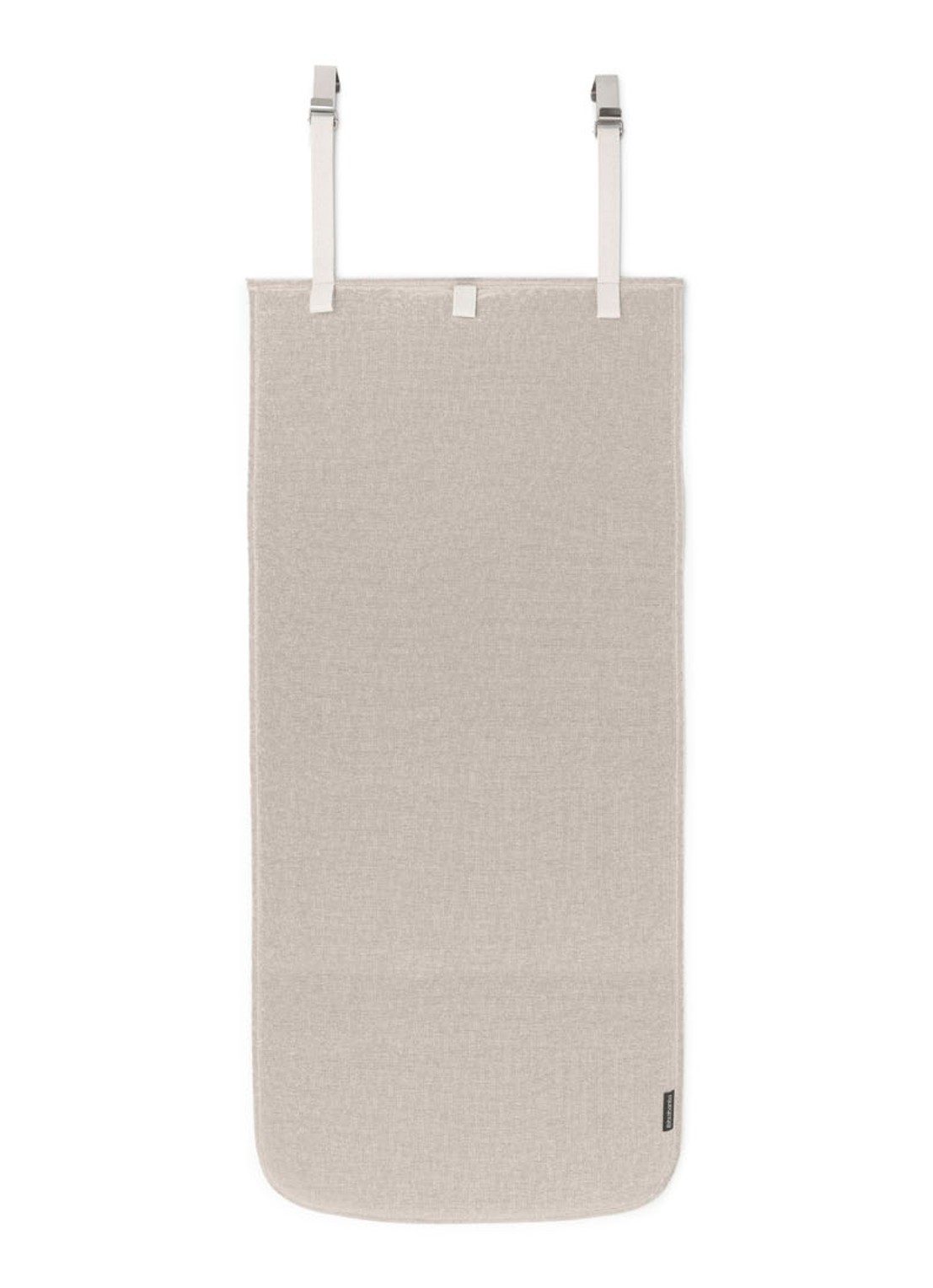 Brabantia Refresh & Steam kledingstoomdeken met deurhaken 100 x 50 cm - voorkant 4 grijs