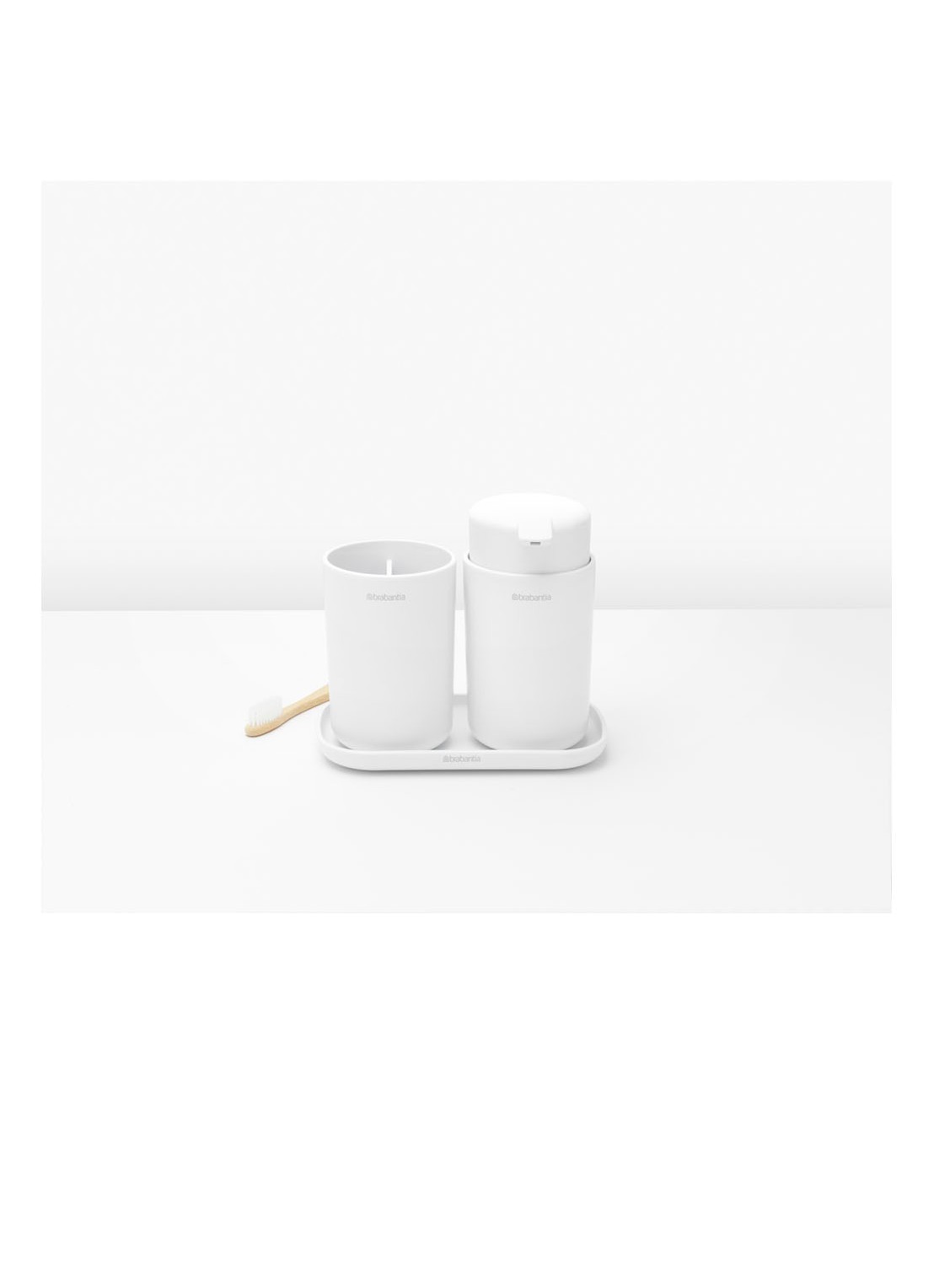 Brabantia ReNew badkameraccessoires set van 3 - detail 6 wit