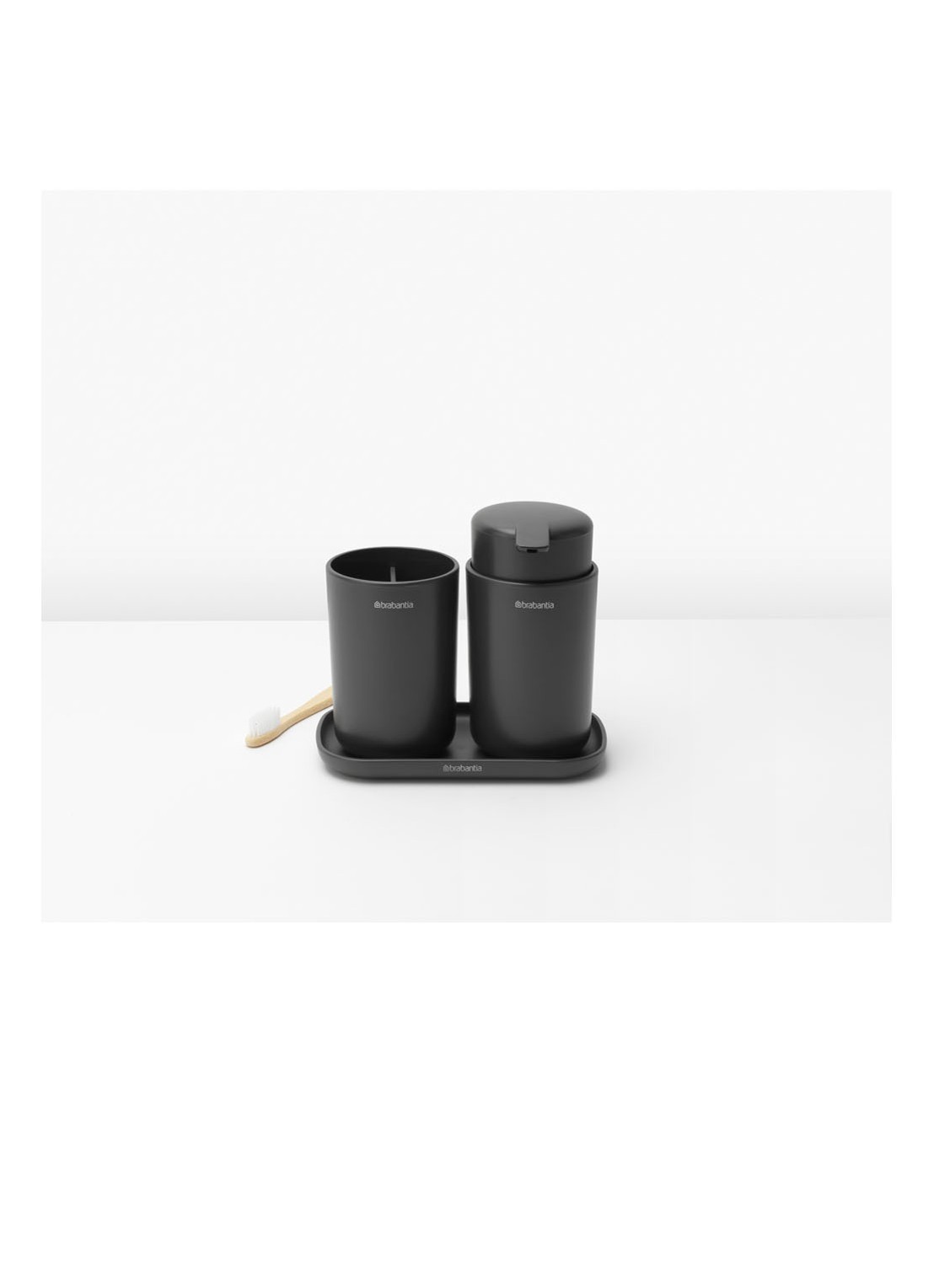 Brabantia ReNew badkameraccessoires set van 3 - detail 4 antraciet