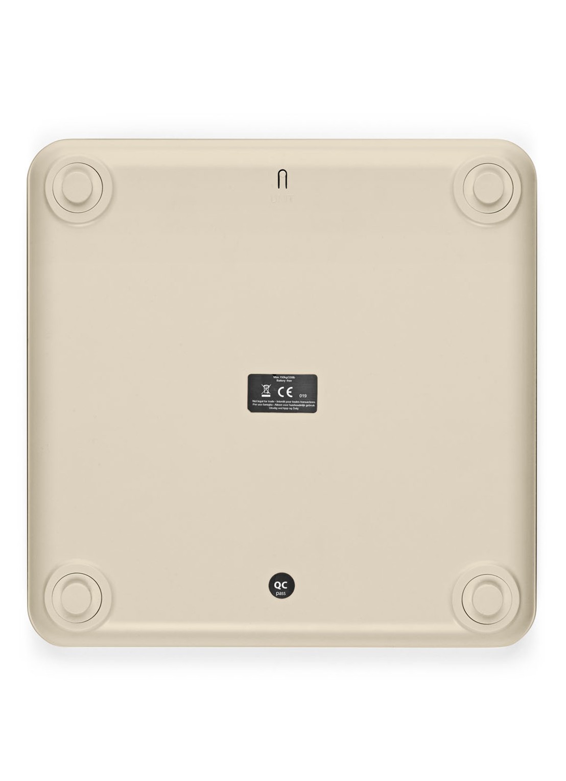 Brabantia ReNew digitale personenweegschaal - detail 3 beige