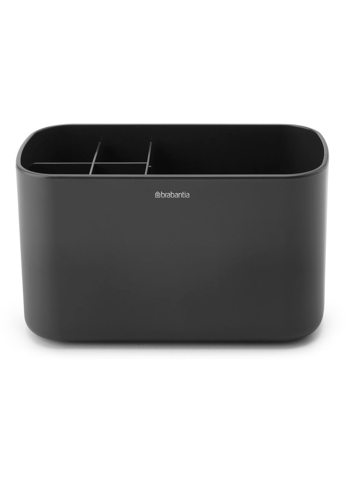 Brabantia ReNew opbergdoos 19,7 cm - voorkant antraciet