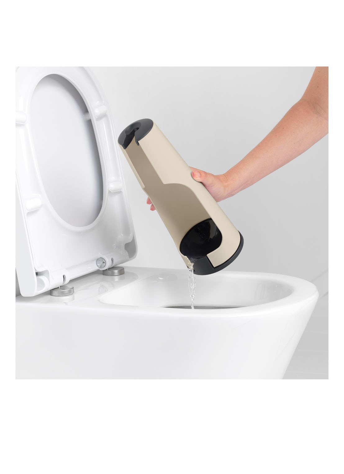 Brabantia ReNew toiletborstel met houder - detail 3 gebroken wit