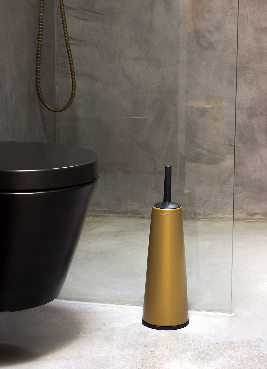Brabantia ReNew toiletborstel met houder - detail 4 goud