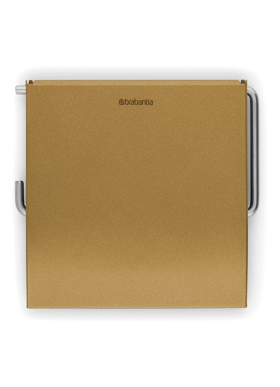 Brabantia ReNew toiletrolhouder met klep - voorkant 6 goud