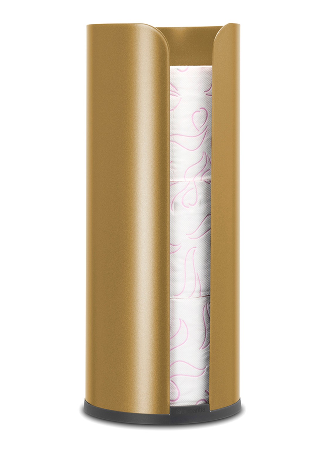 Brabantia ReNew toiletrolhouder - achterkant 3 goud