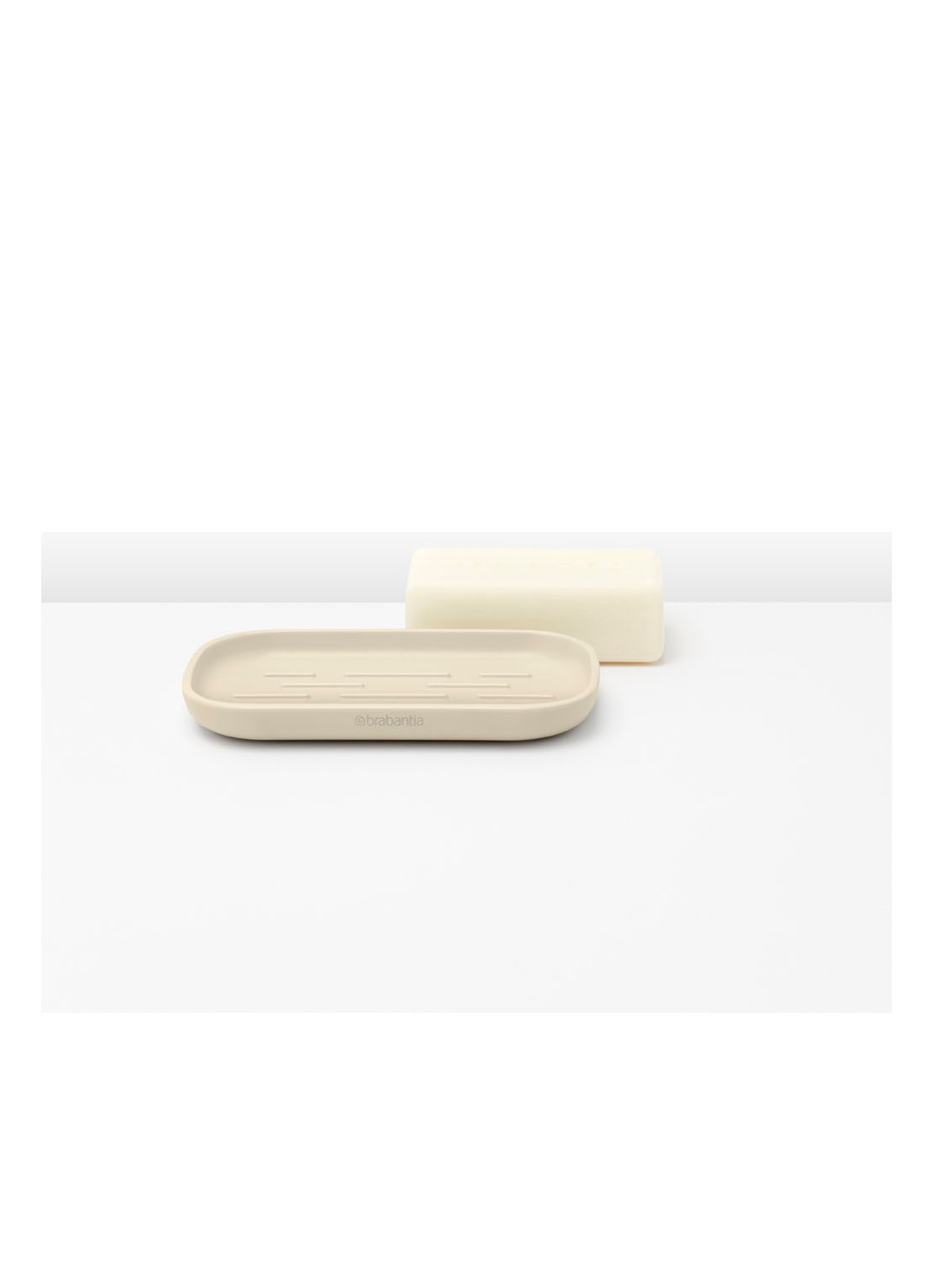 Brabantia ReNew zeepbakje 13,5 cm - detail beige