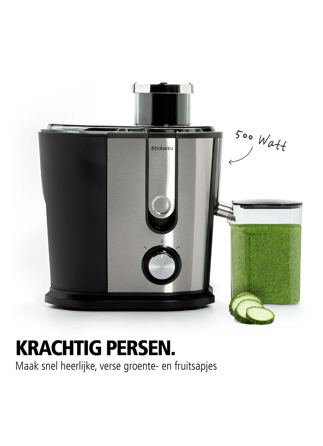 Brabantia Sapcentrifuge voor Groenten & Fruit BBEK1123 - detail 4 zilver