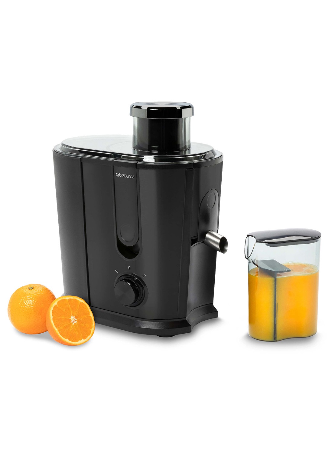 Brabantia Sapcentrifuge voor Groenten & Fruit BBEK1123BK - voorkant 8 zwart
