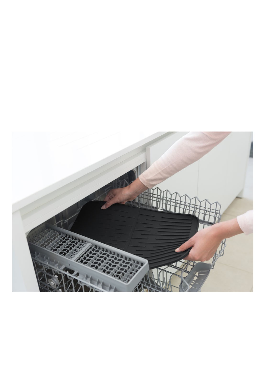 Brabantia Sink Side afdruipmat van silicone - detail 5 donkergrijs