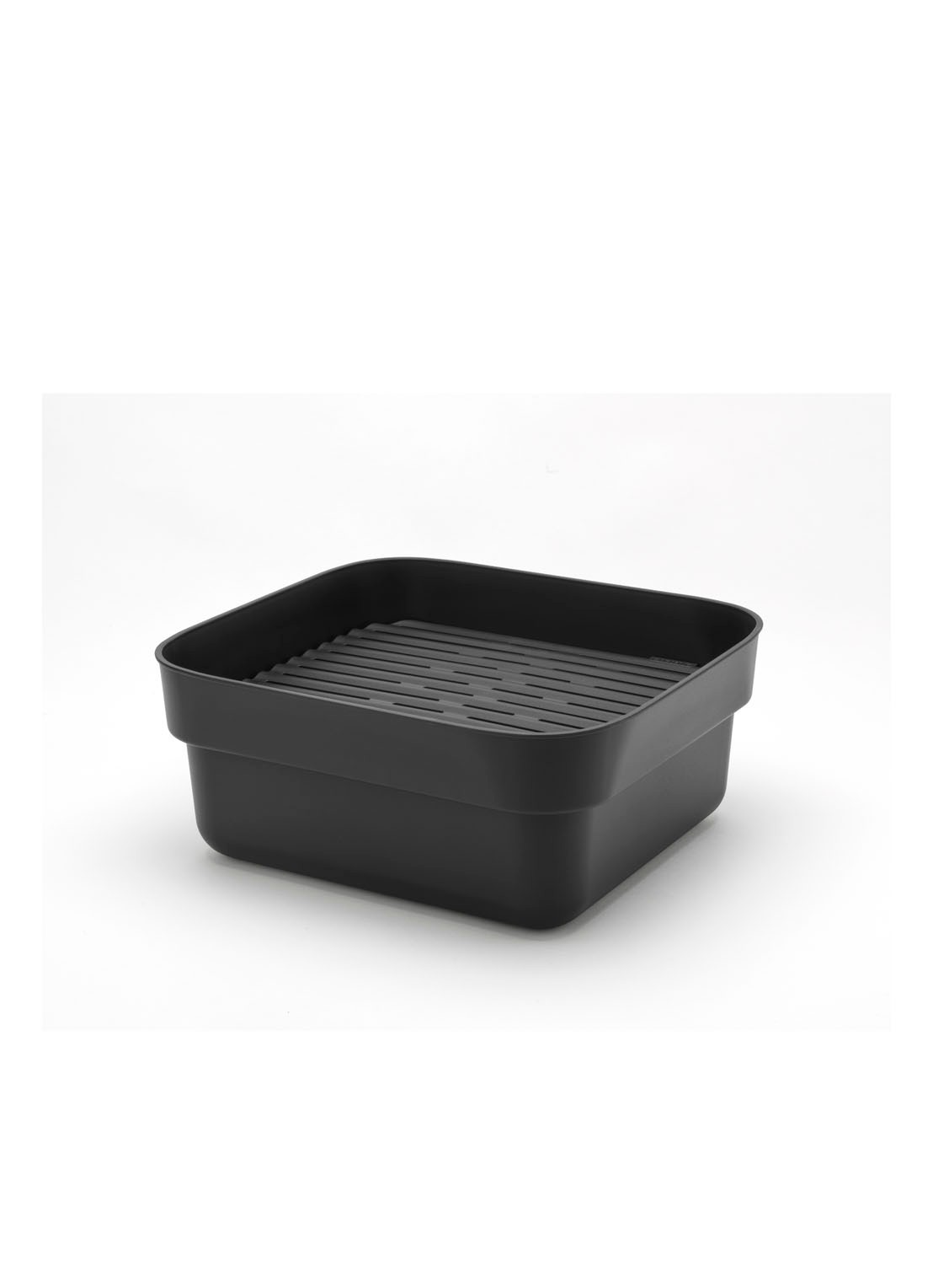 Brabantia Sink Side afwasbak met droogrek - voorkant 2 antraciet