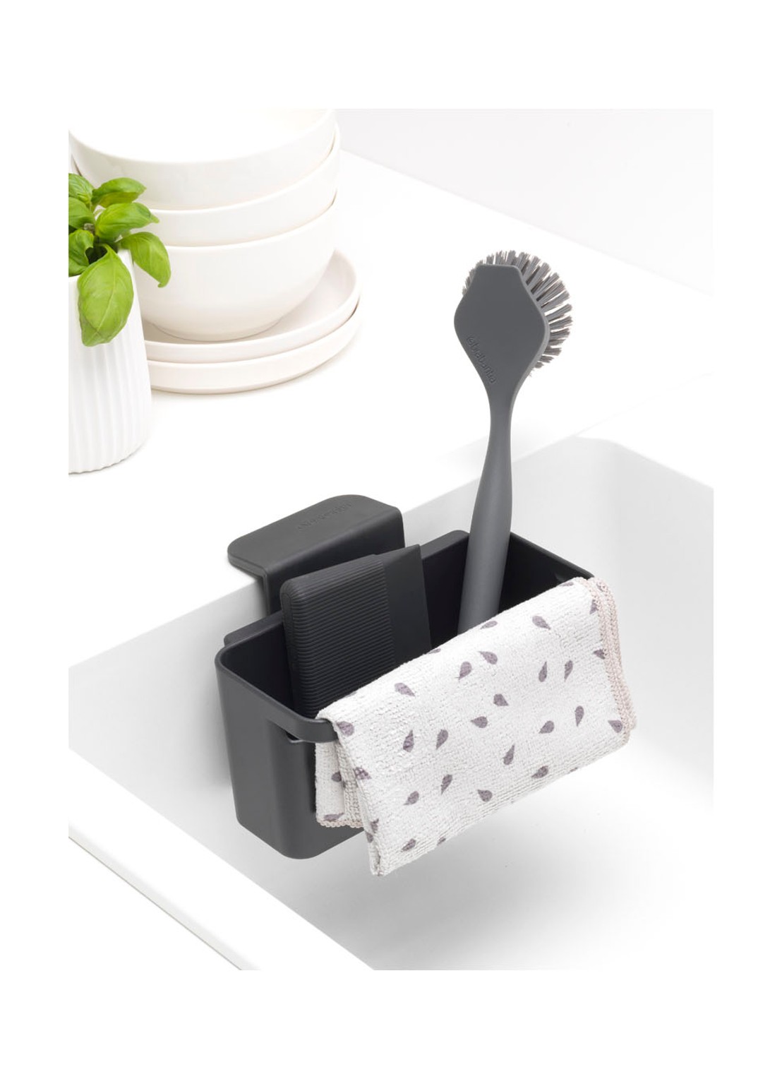 Brabantia Sink Side gootsteen organizer  - detail 7 antraciet