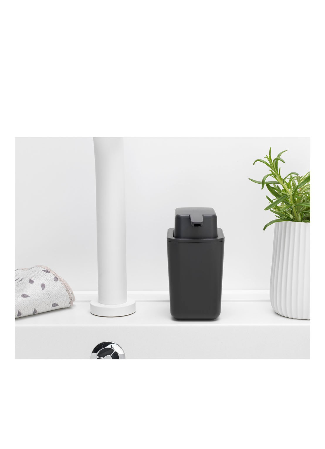 Brabantia Sink Side zeeppomp 200 ml - detail 5 antraciet