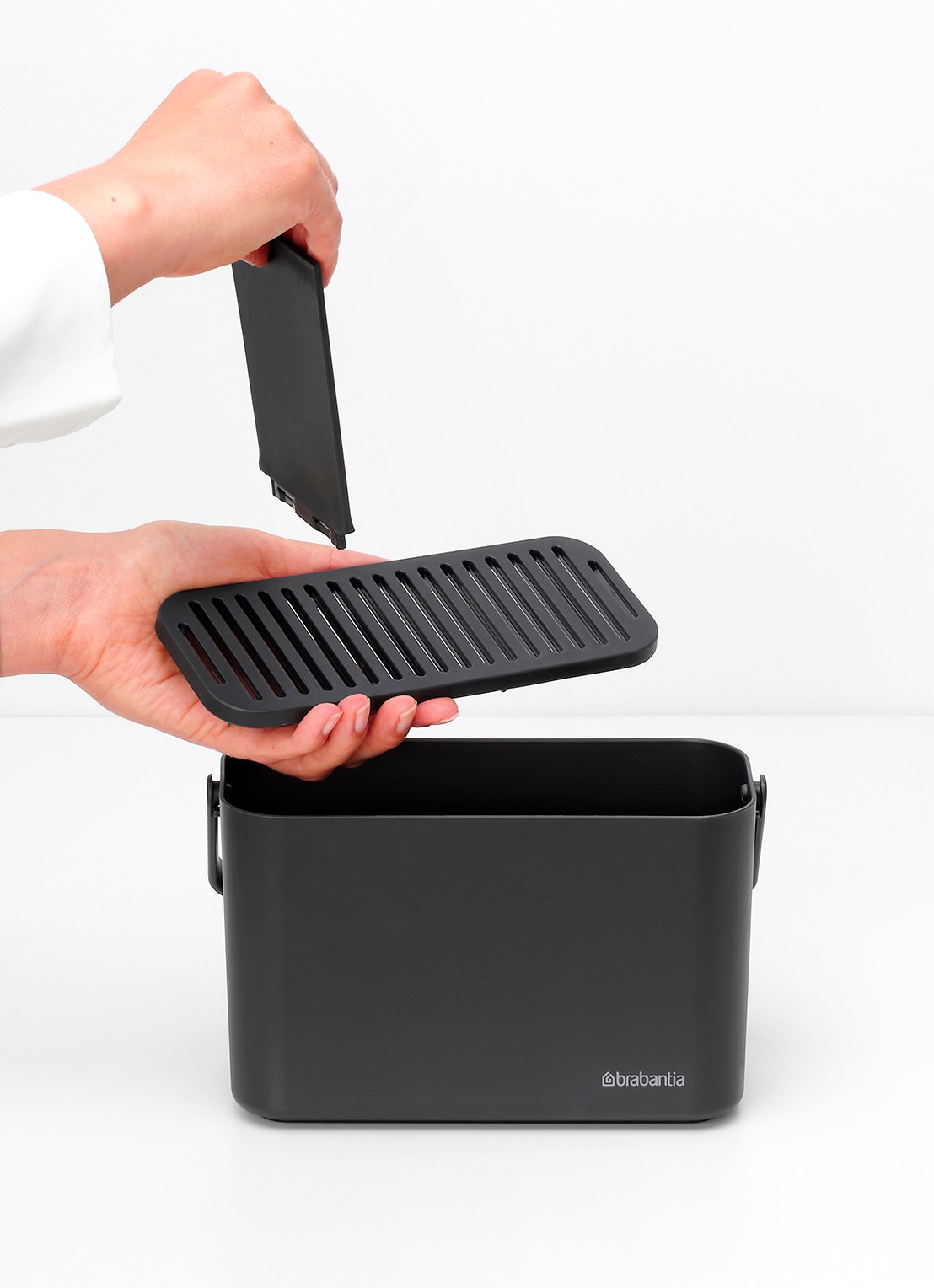 Brabantia  SinkSide aanrecht organizer 22 cm - detail 4 grijs