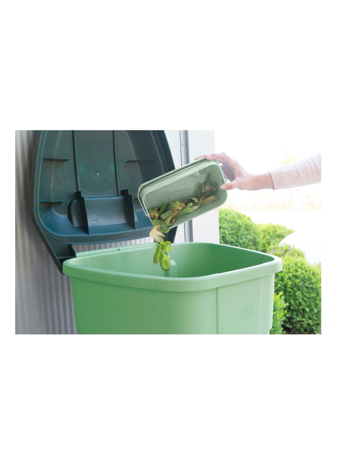 Brabantia Sinkside aanrechtafvalbak 1,8 liter - detail 6 groen