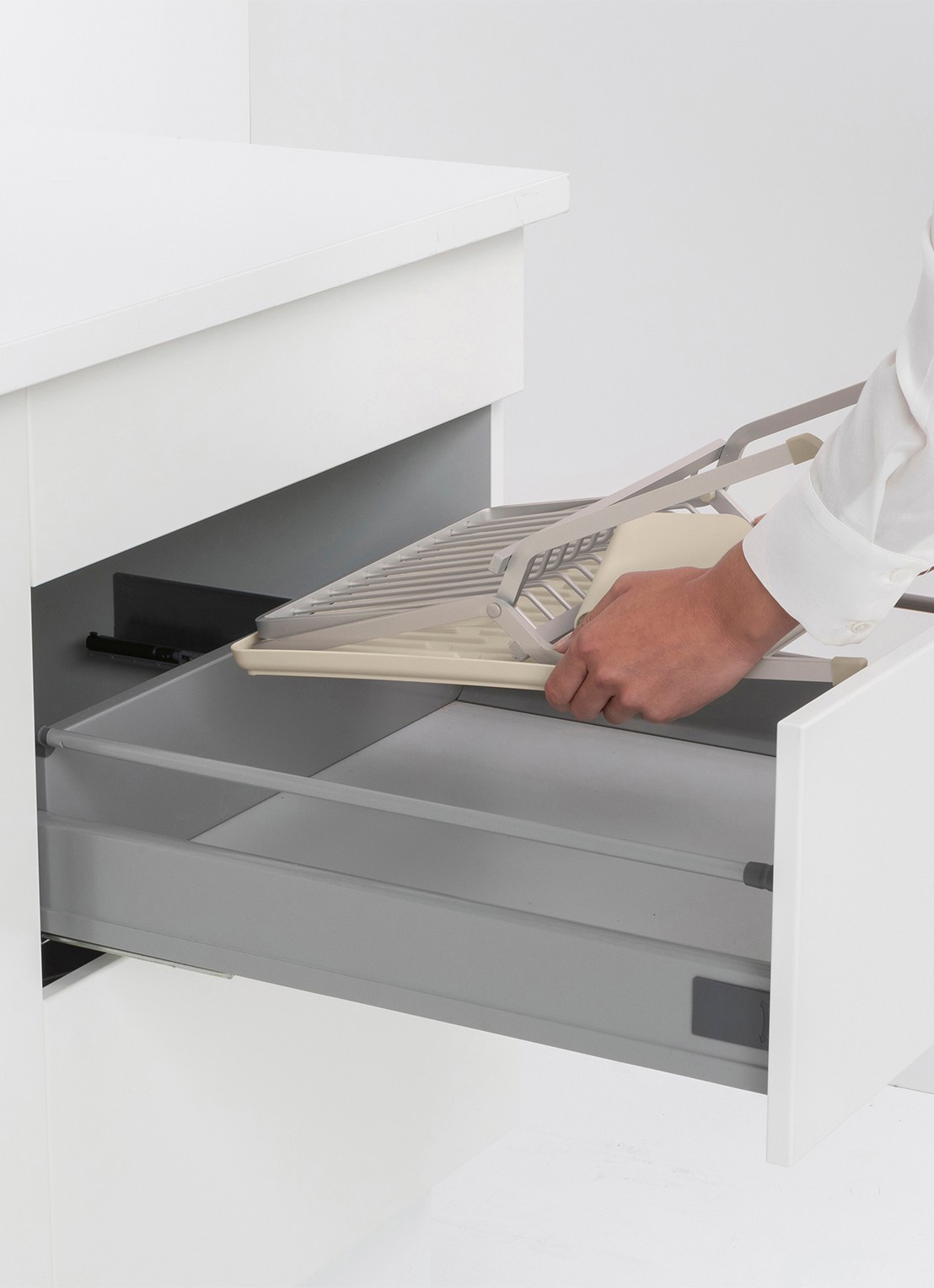 Brabantia SinkSide afdruiprek - detail 5 beige