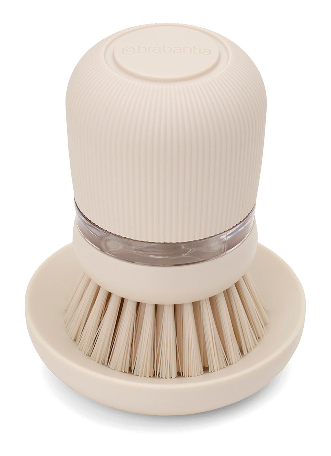 Brabantia SinkSide afwasborstel met zeepdispenser - voorkant 7 beige