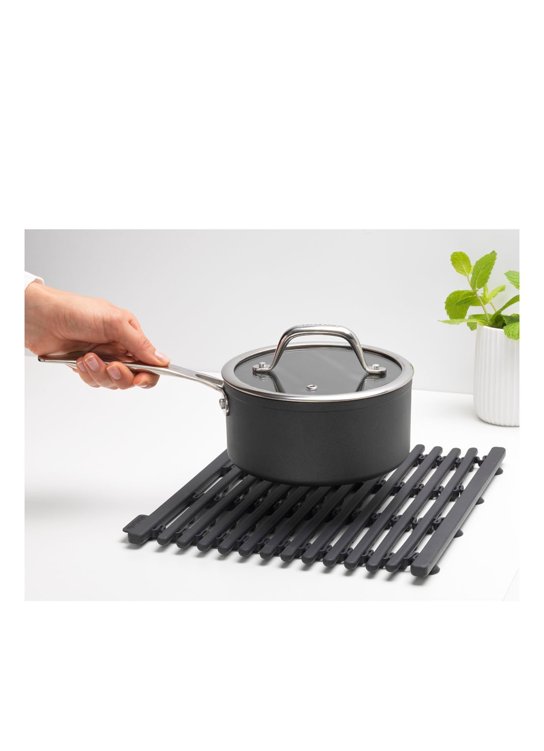 Brabantia SinkSide gootsteenmat  - detail 4 donkergrijs