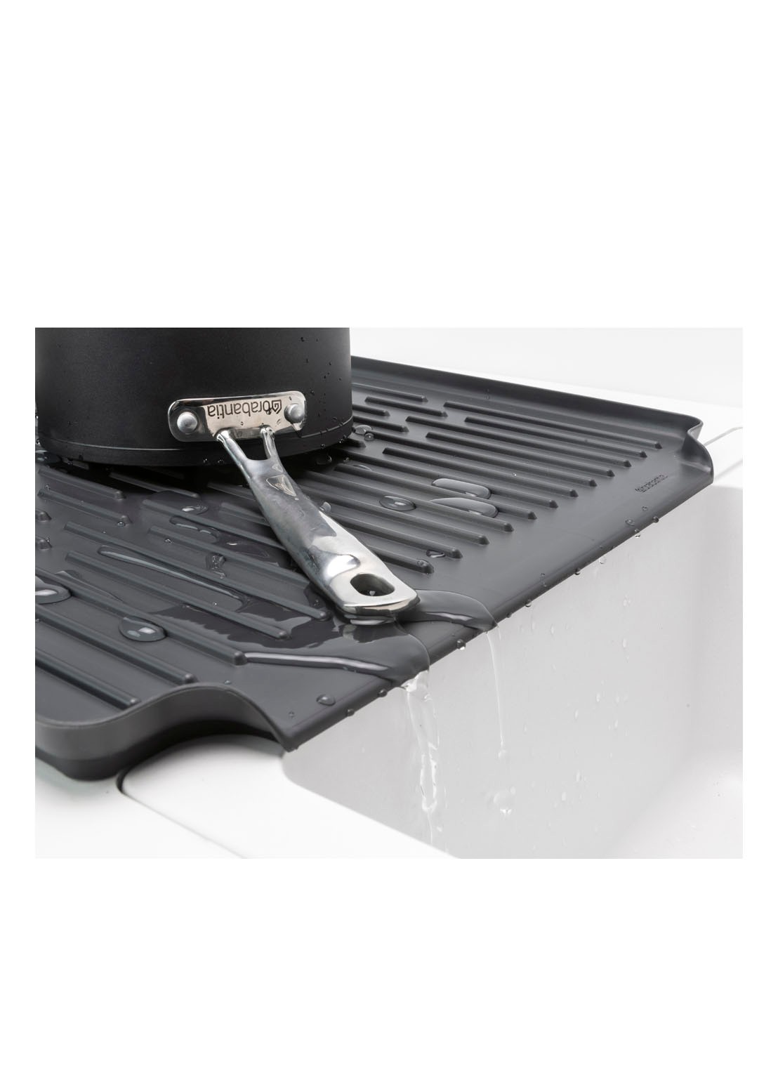 Brabantia SinkSide inklapbaar afdruiprek 42 x 51 cm - detail 3 donkergrijs