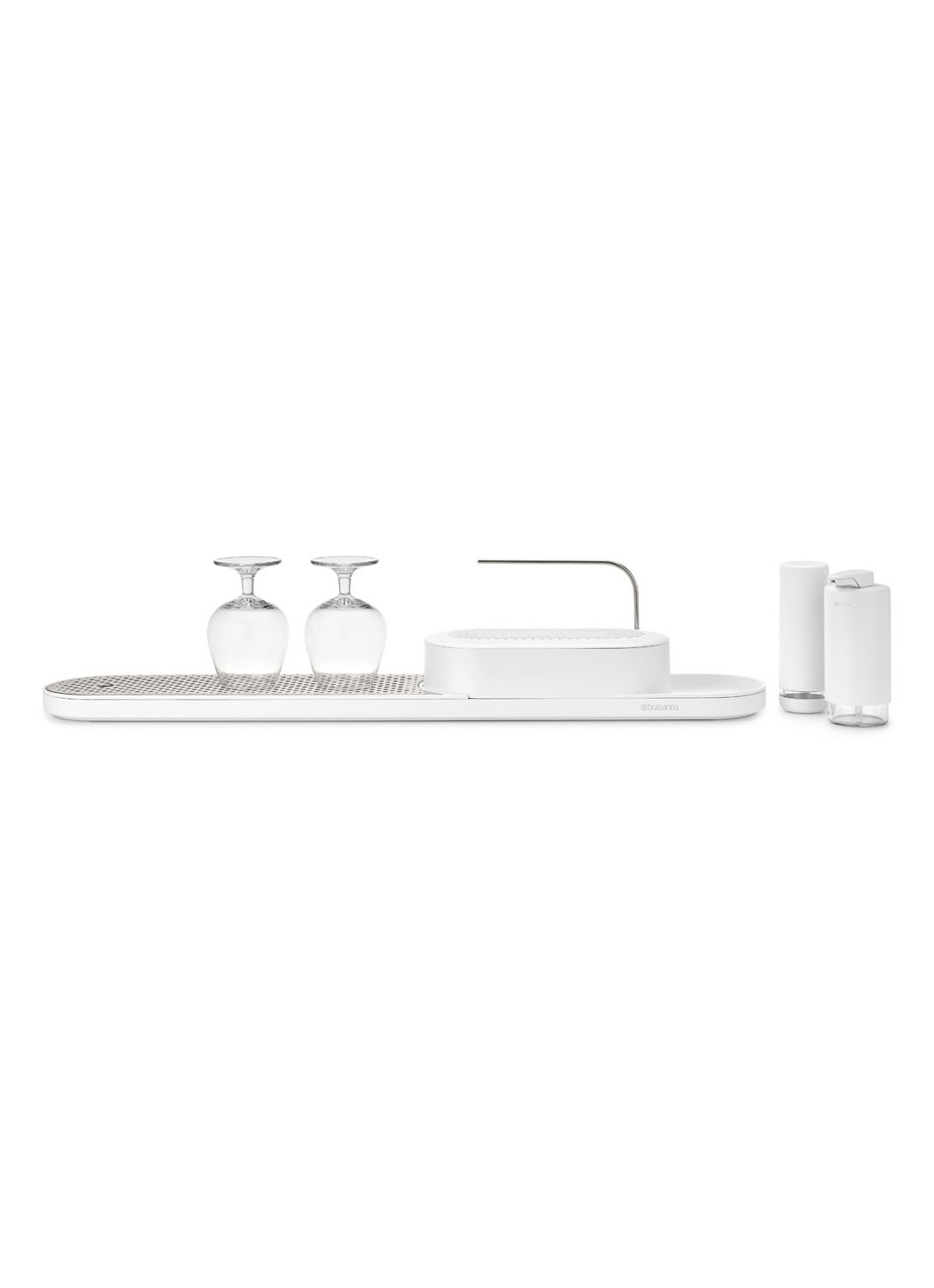 Brabantia SinkStyle gootsteen organizer set  4-delig  - detail 2 wit