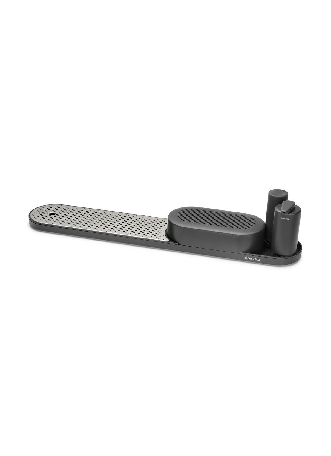 Brabantia SinkStyle gootsteen organizer set  4-delig  - detail 3 middengrijs