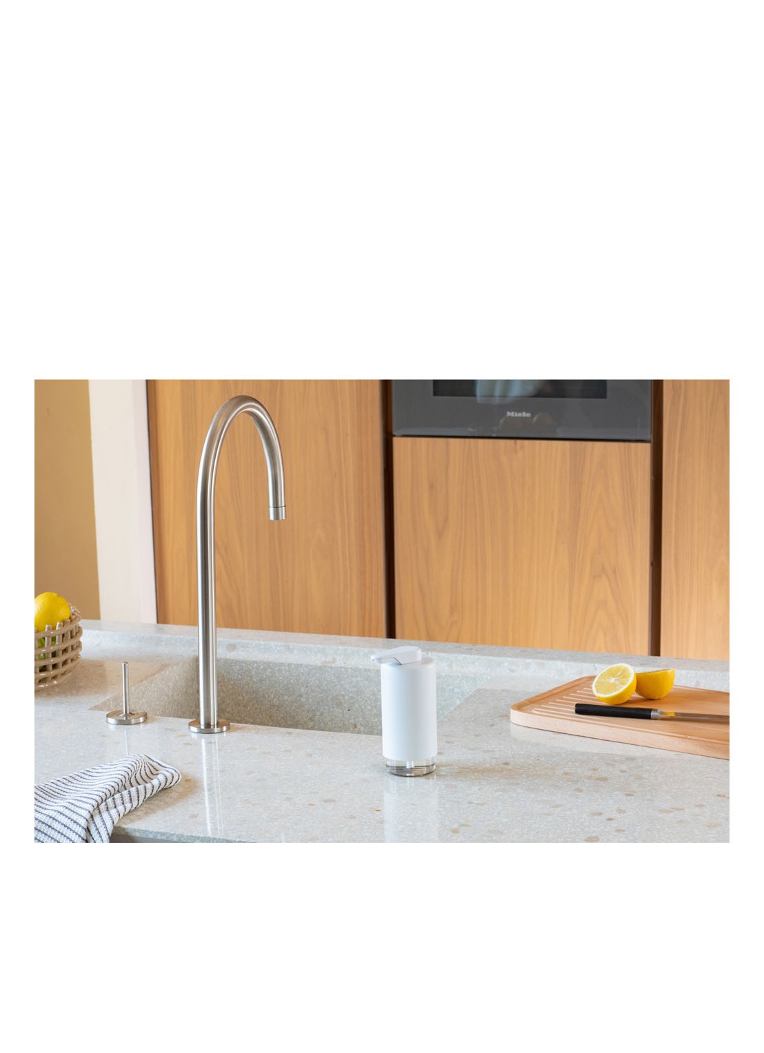 Brabantia SinkStyle zeepdispenser 200 ml  - detail 6 wit