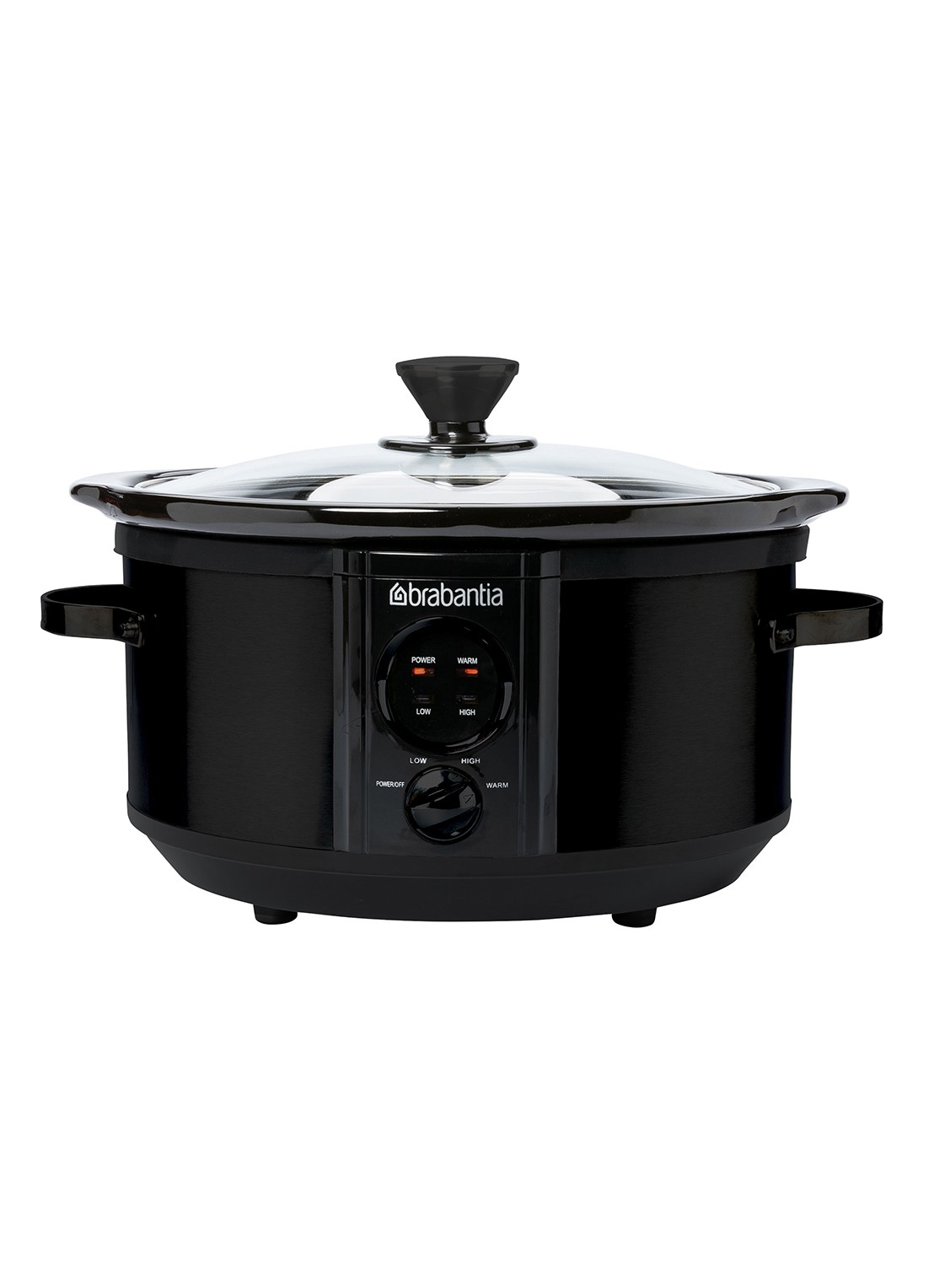 Brabantia Slowcooker BBEK1081MB - voorkant 6 zwart