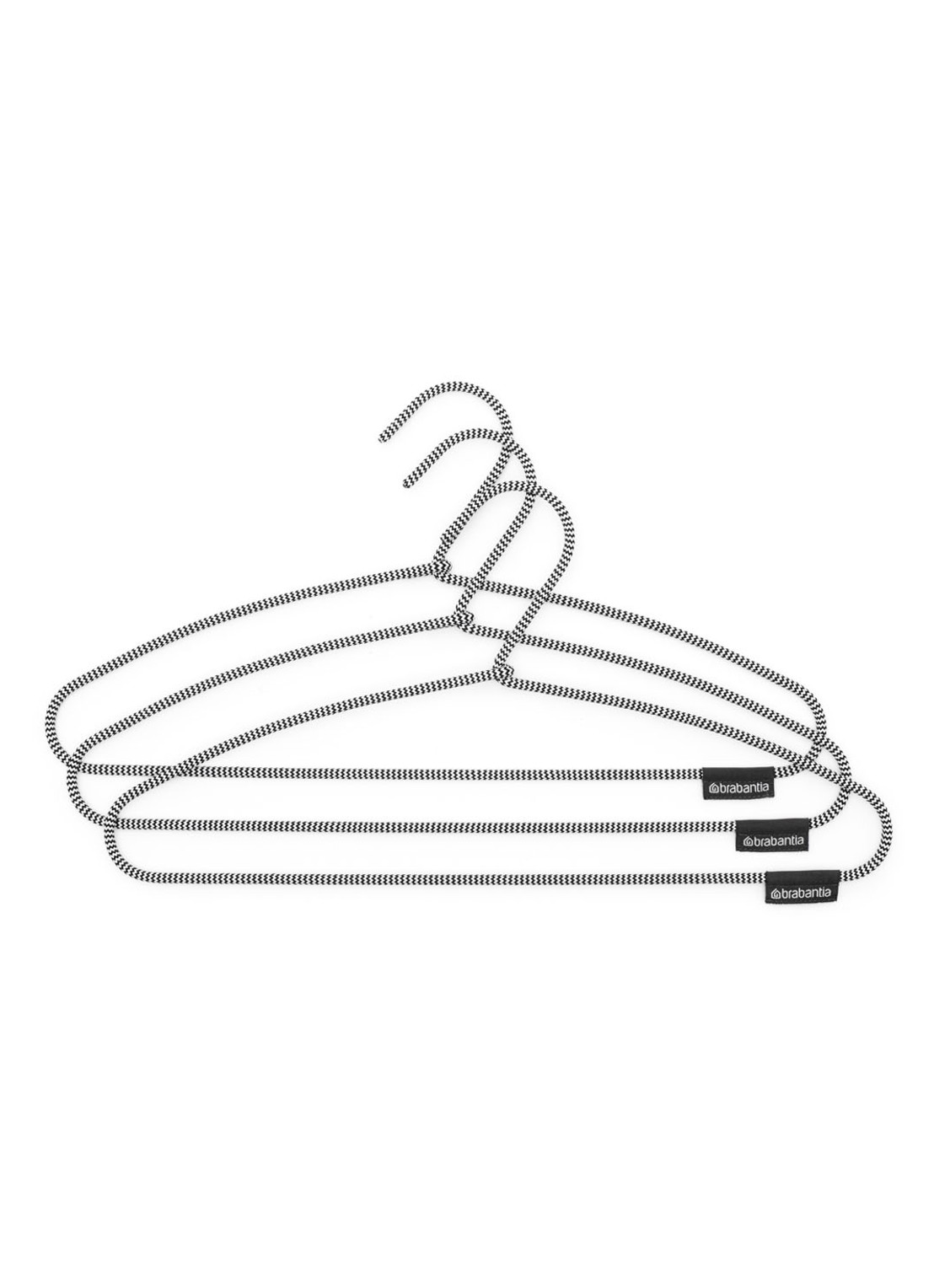 Brabantia Soft Touch Kledinghangers 41,5 cm - voorkant zwart