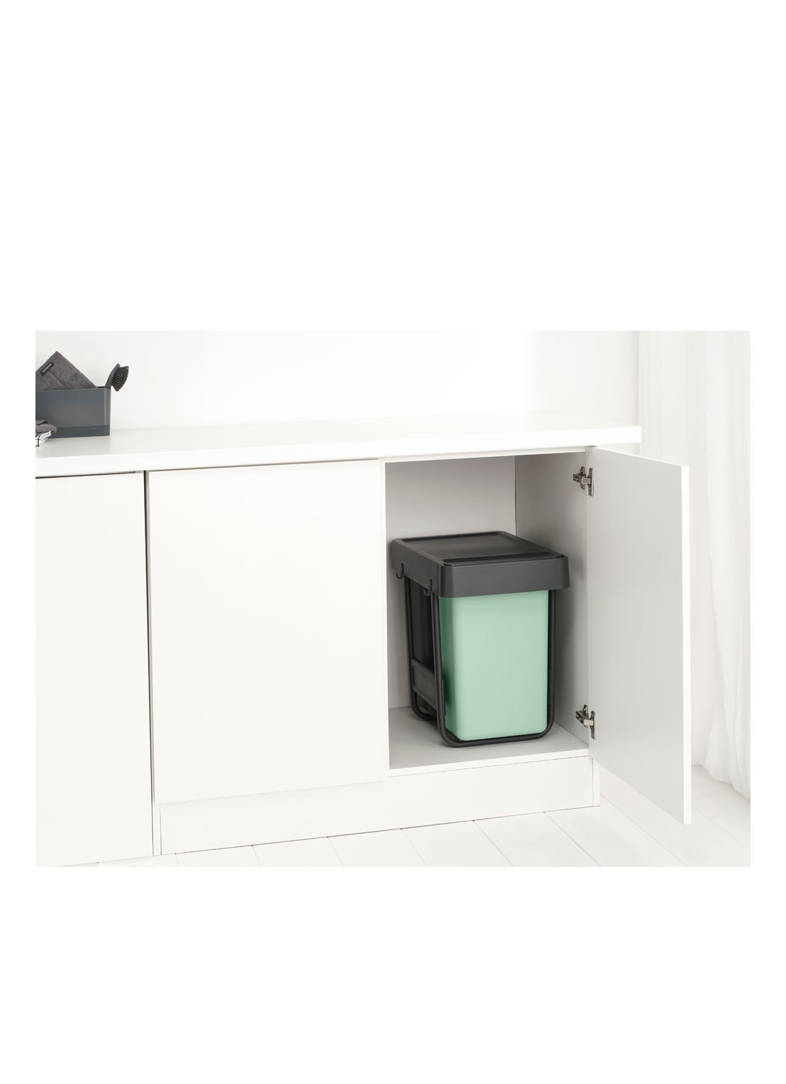 Brabantia Sort & Go inbouw prullenbak 2 x 15 liter - detail 4 multicolor