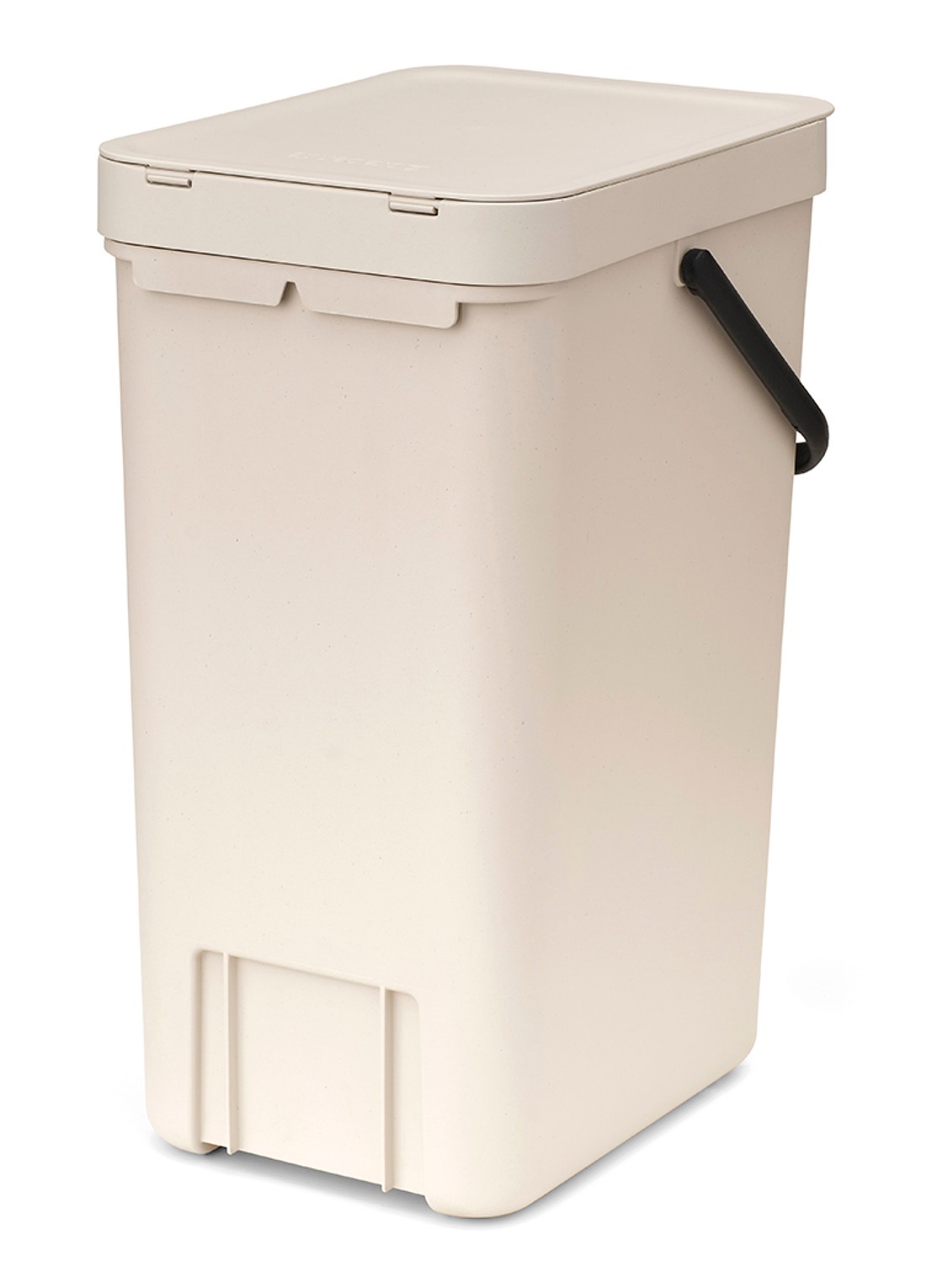 Brabantia Sort & Go prullenbak 16 liter - achterkant 8 beige