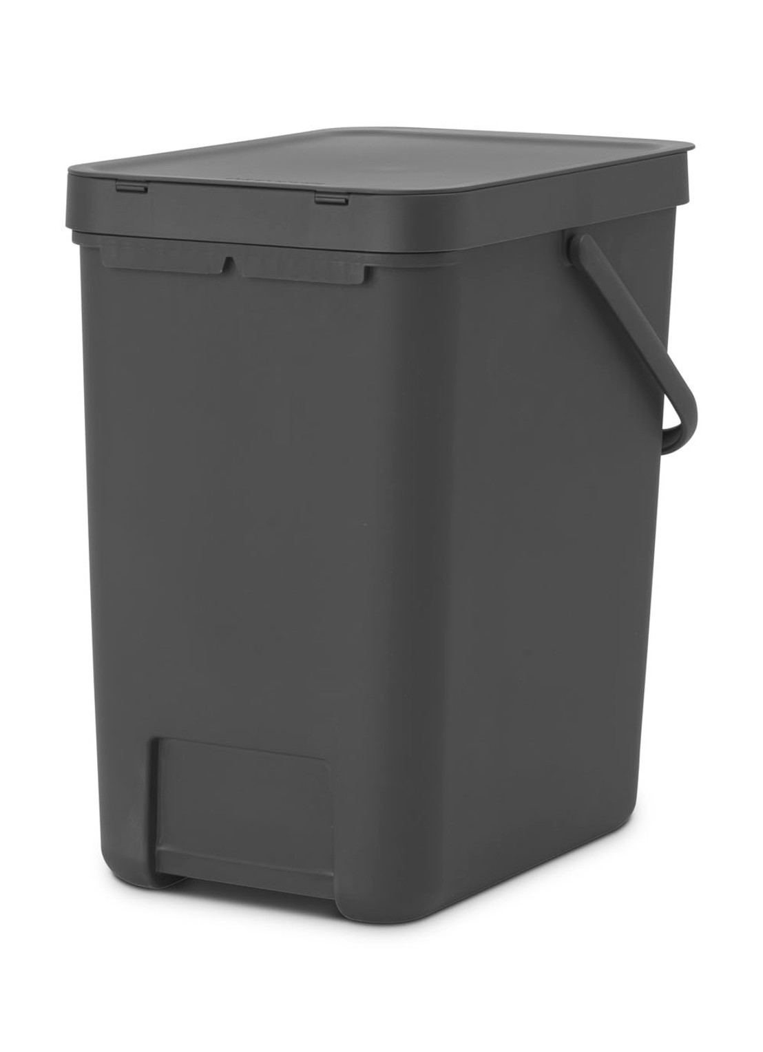 Brabantia Sort & Go prullenbak 25 liter - achterkant 3 antraciet