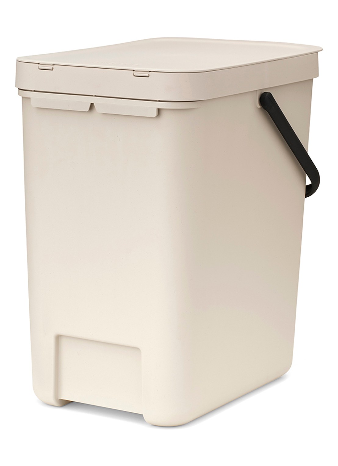 Brabantia Sort & Go prullenbak 25 liter - achterkant 6 beige