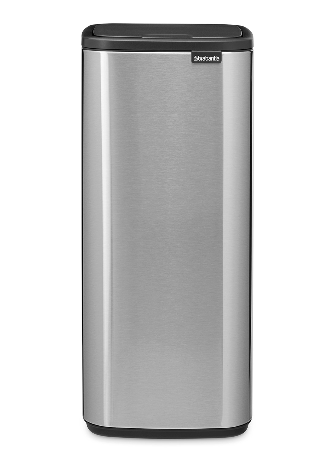 Brabantia Sort & Go prullenbak 3 liter - voorkant 2 zilver