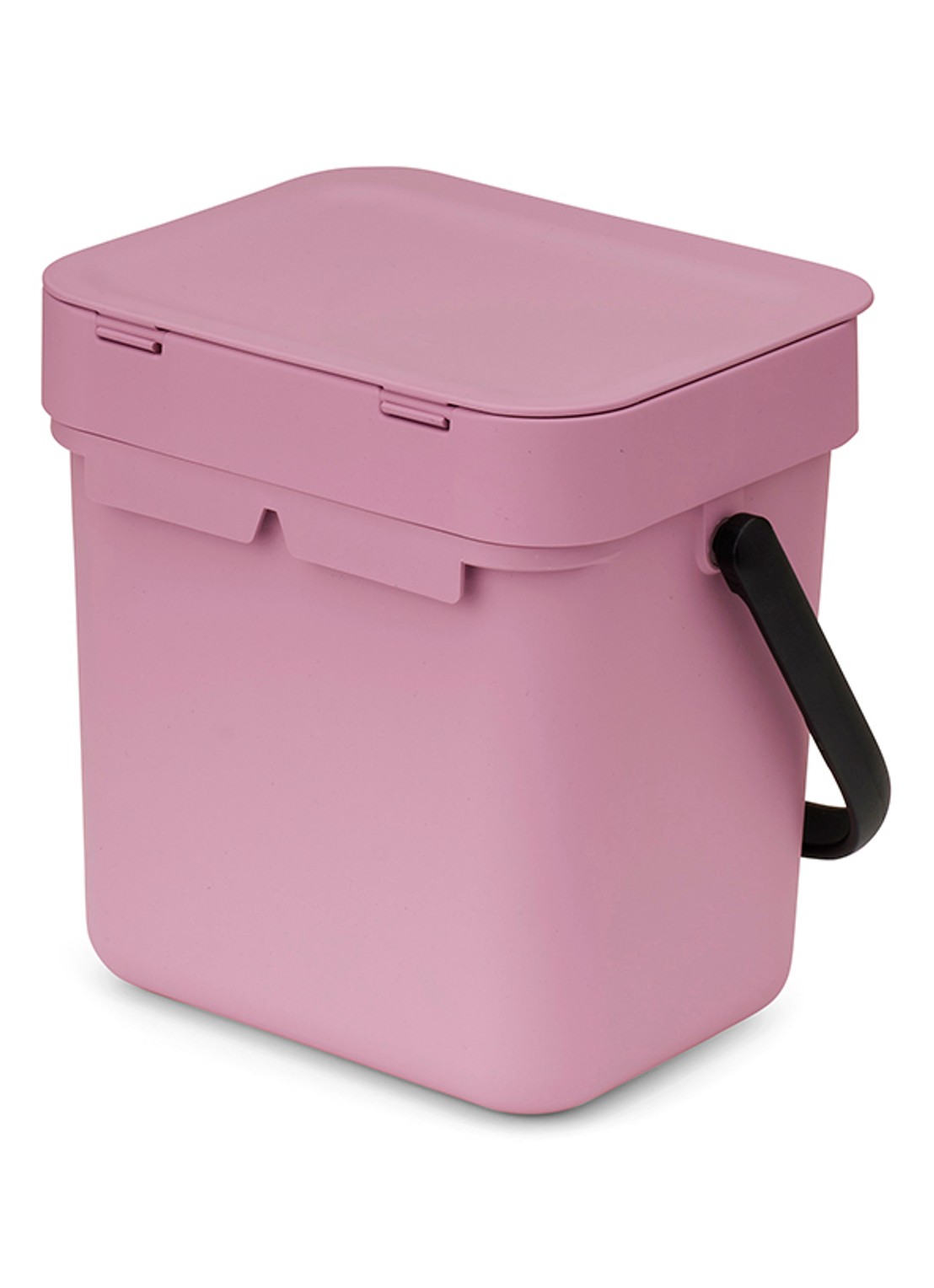 Brabantia Sort & Go prullenbak 3 liter - detail 3 donkerroze