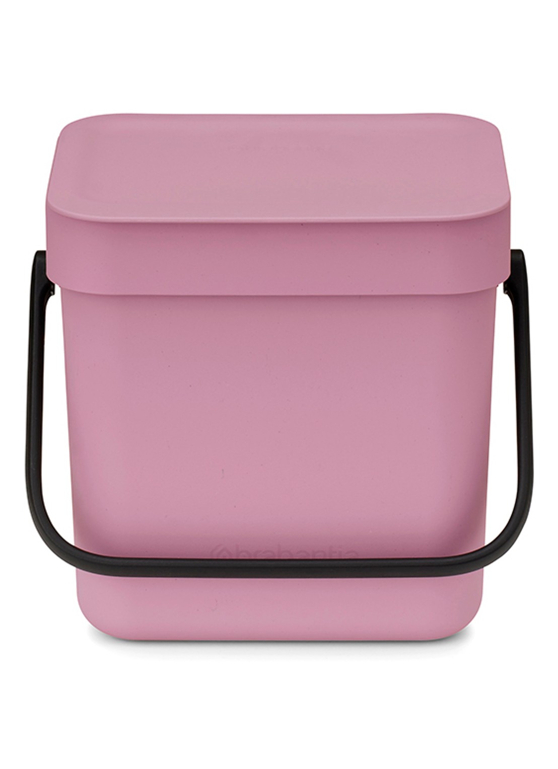 Brabantia Sort & Go prullenbak 3 liter - voorkant donkerroze