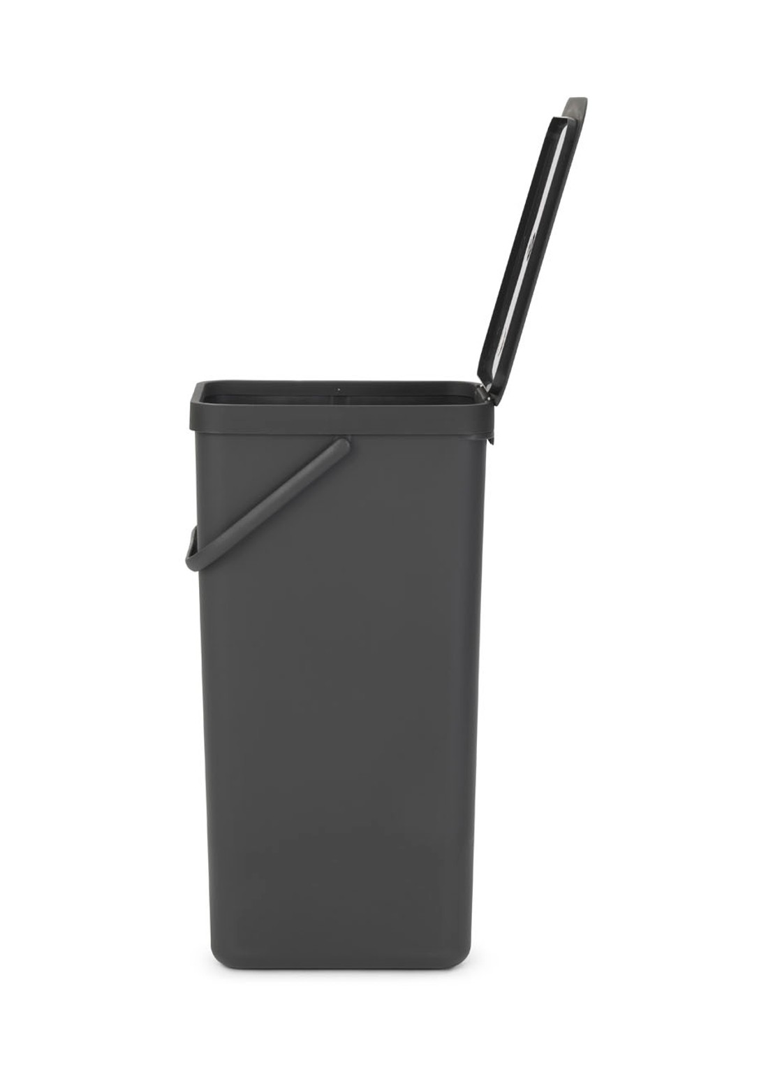Brabantia Sort & Go prullenbak 40 liter - detail 4 donkergrijs