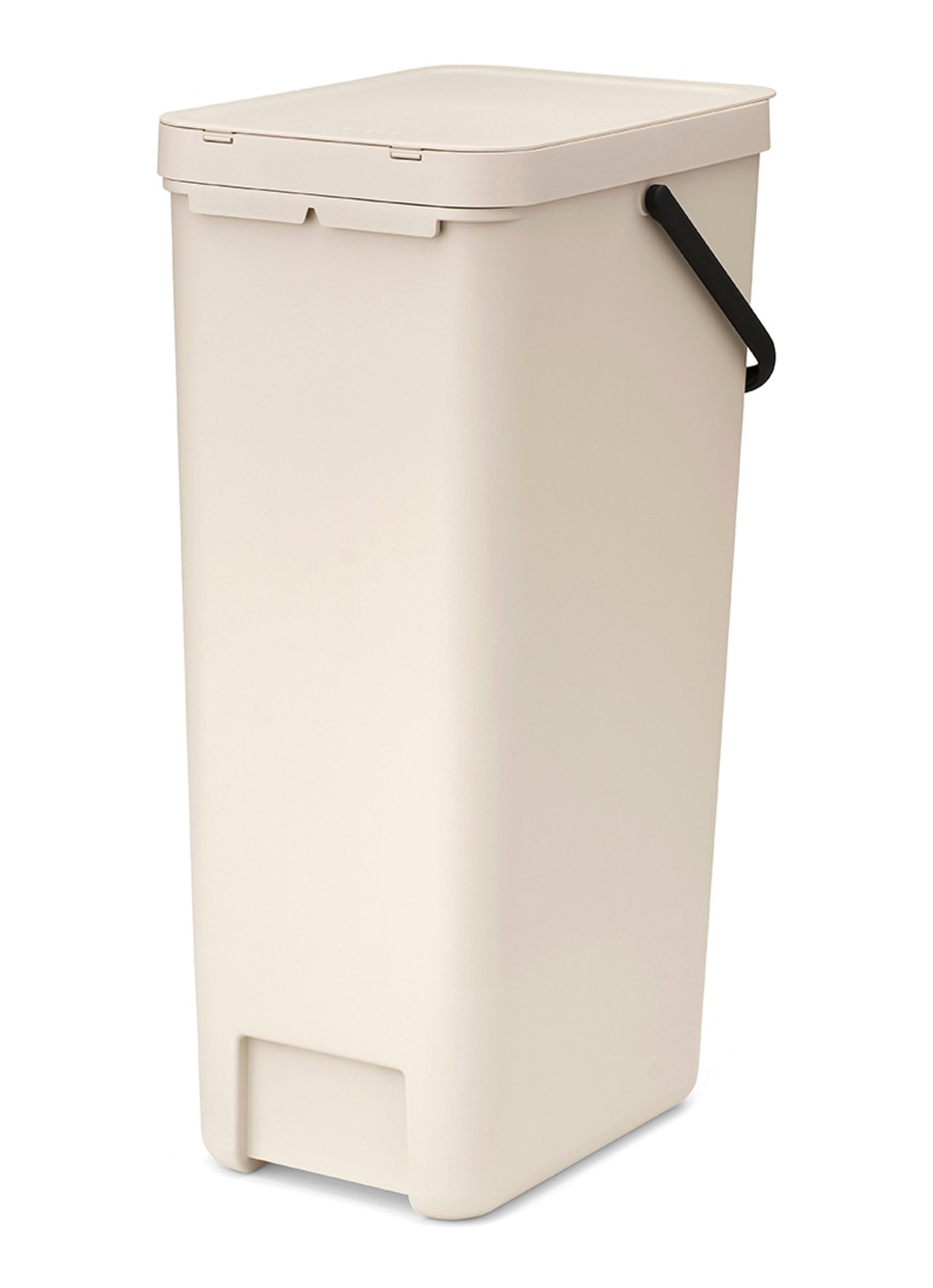 Brabantia Sort & Go prullenbak 40 liter - achterkant 8 beige