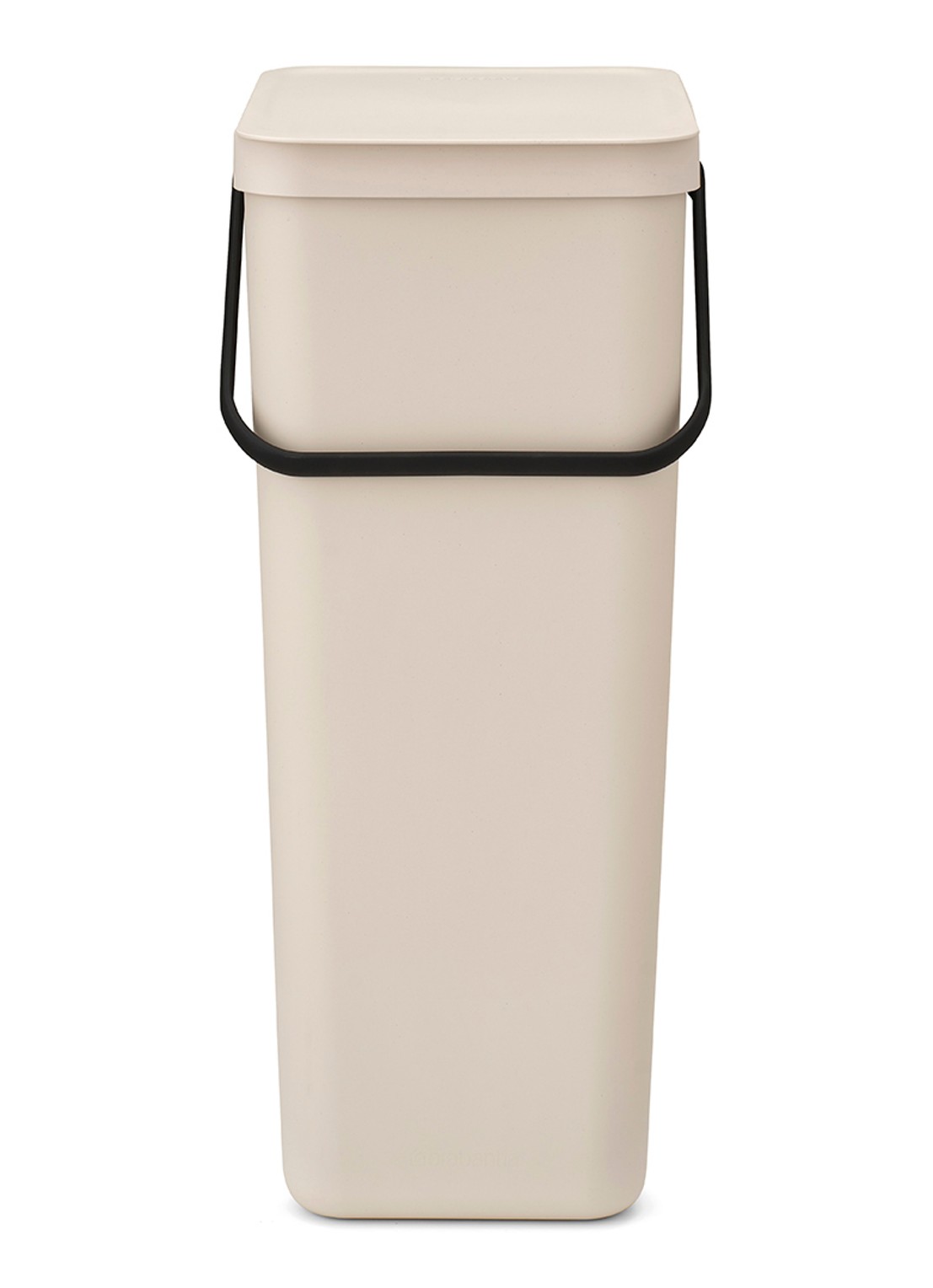 Brabantia Sort & Go prullenbak 40 liter - voorkant 6 beige